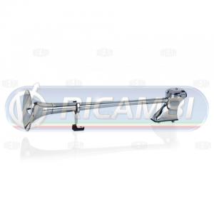 TROMBA TONO ALTO CORNETTO 55 CM INOX