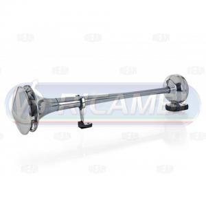 TROMBA TONO ALTO CORNETTO 55 CM INOX