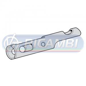 TERMINALE CAVO TIR DIAM. 6 MM ZINC.