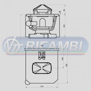 TWIST LOCK COMPLETO DIAM. 38