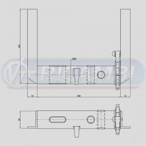 VERRICELLO DIAM.60 RINF. NO ASOLA ZINC. SX